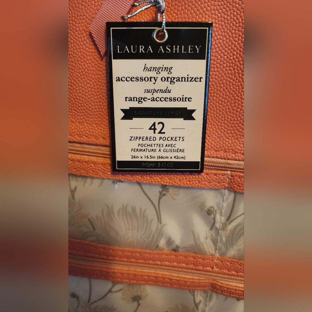 Laura Ashley 42-pocket Accessories Organizer - Picture 3 of 3